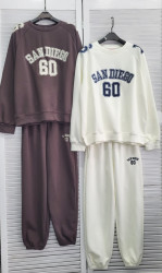 Спортивные костюмы женские (шоколад) оптом 27863901 1063-121