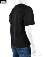 Футболка, BIG оптом --- 4072-M07-1 black