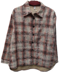 Рубашки женские на меху оптом 20978654 892-34