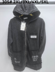 Спортивные кофты БАТАЛ женские оптом 25984061 305