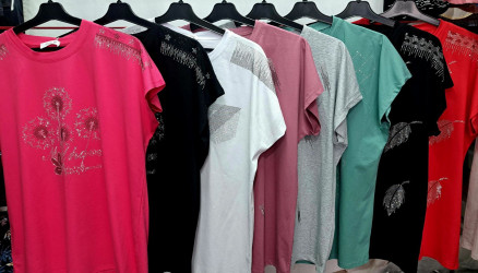 Футболки жіночі БАТАЛ оптом  