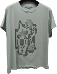 Футболки жіночі БАТАЛ оптом 