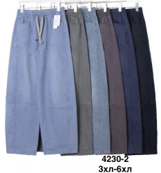 Брюки женские БАТАЛ оптом 19528763 4230-2-201