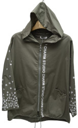 Ветровки женские БАТАЛ оптом 87326405 7838-65