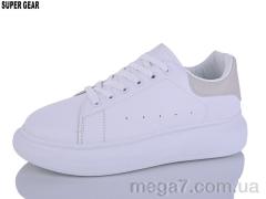 Кроссовки, Super Gear оптом 775A-01 white