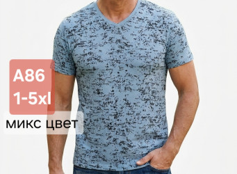 Футболки мужские БАТАЛ оптом 19587320 86