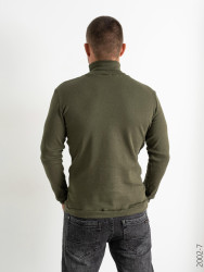 Гольфи чоловічі на флісі (хакі) оптом 