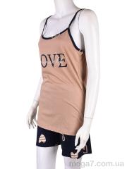 Пижама, Boni-Shop оптом 8180 brown