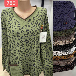 Свитера женские Батал оптом 41897650 780