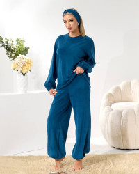 Ночные пижамы женские (3-ка) оптом 47863012 25063-94