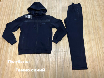 Спортивні костюми (темно сині) чоловічі на флісі оптом