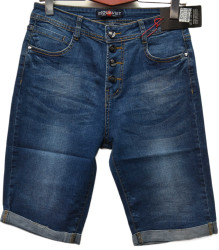 Шорты джинсовые женские ПОЛУБАТАЛ оптом 80956271 705-2-87