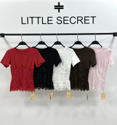 Футболки жіночі (рожевий) оптом Little Secret 