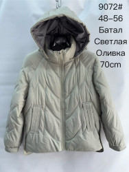 Куртки демисезонные женские БАТАЛ оптом 13698750 9072-205