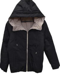 Куртки демисезонные двухсторонние женские БАТАЛ оптом 70613492 2153-41