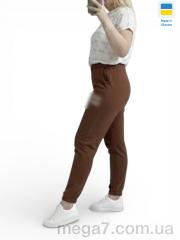Спортивные брюки, Sport style оптом 1055-1MU шоколад