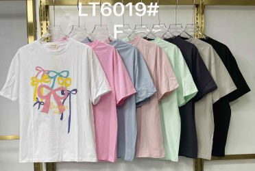 Футболки жіночі Батал оптом NANA 