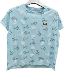 Футболки женские БАТАЛ оптом 90127546 702-259