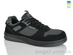 Кроссовки, Lot Shoes оптом 1033 графіт-чорний