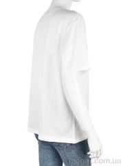Футболка, Мир оптом 4049-04-2 white
