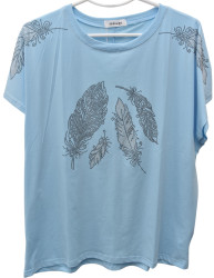 Футболки жіночі БАТАЛ оптом