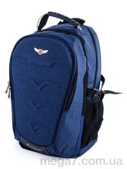 Рюкзак, Superbag оптом 3901 blue