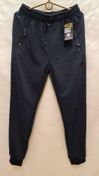 Спортивные штаны мужские (темно-синий) оптом 89142560 7309-13