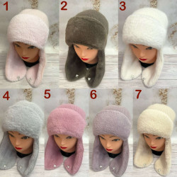 Шапки вушанки жіночі оптом