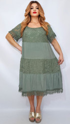 Платья женские БАТАЛ оптом 27594130 253-42