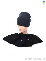 Шапка, Angelica оптом ANGELICA KM005-2 подвійна mix