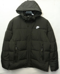 Куртки зимние мужские БАТАЛ (хаки) оптом 93840576 Y-3-2