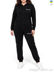 Спортивный костюм, Sport style оптом 111-1023(1)MU чорний