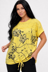 Футболки женские БАТАЛ оптом 57093418 26017-150