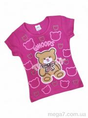 Футболка, Kids-modnik оптом --- 4089 малиновий
