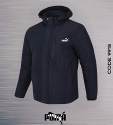 Куртки зимние мужские (темно-синий) оптом 68157094 9915-3