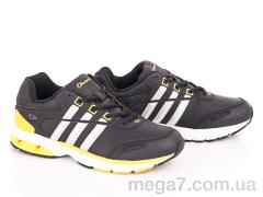 Кроссовки, Veer-Demax оптом B3006-3 black-yellow