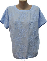 Футболки женские БАТАЛ оптом 61980437 8856-106