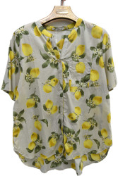 Рубашки женские БАТАЛ оптом 97023164 8710-81