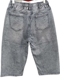 Шорти джинсові жіночі БАТАЛ оптом FANGSIDA