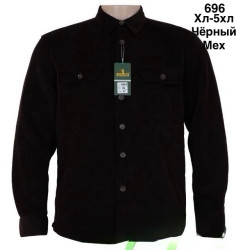 Рубашки мужские на меху оптом 14305792 696-84