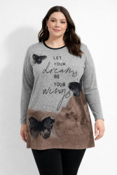 Туники женские БАТАЛ оптом 08514327 85-19