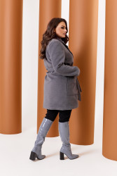 Пальто жіночі БАТАЛ оптом BELUZA