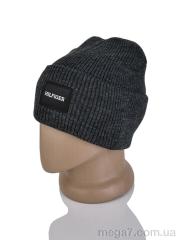 Шапка, Королева оптом CAP 9-17 d.grey