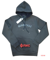 Худі чоловічі на флісі оптом 