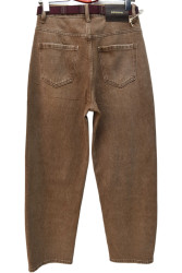 Джинсы женские MEECALOO ПОЛУБАТАЛ оптом 14823057 6199-157