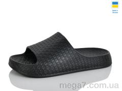 Шлепки, Lot Shoes оптом 119  чорний