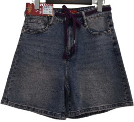 Шорты джинсовые женские ПОЛУБАТАЛ оптом 95481723 2069-236