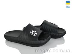 Шлепки, Vladimir оптом Cross 022-1 чорни