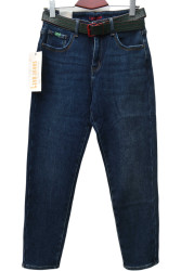 Джинсы женские на флисе LZYX JEANS ПОЛУБАТАЛ оптом 68571043 88267-21