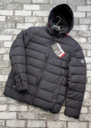 Куртки зимние мужские (черный) оптом Китай 35846279 08-28